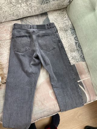Pantalones vaqueros grises Pull&Bear hombre