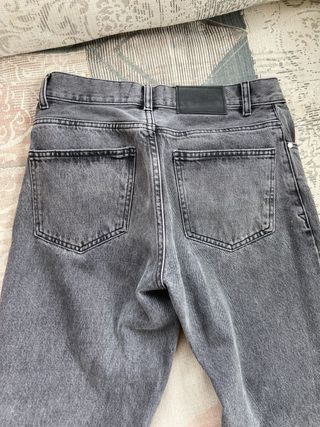 Pantalones vaqueros grises Pull&Bear hombre