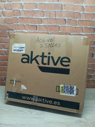 Pack 2 Sillas Playa Plegables AKTIVE