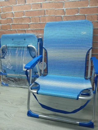 Pack 2 Sillas Playa Plegables AKTIVE