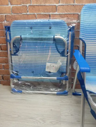 Pack 2 Sillas Playa Plegables AKTIVE