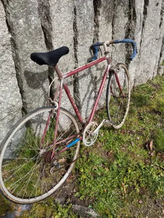 Bicicleta de carreras vintage Macario