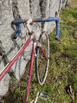 Bicicleta de carreras vintage Macario