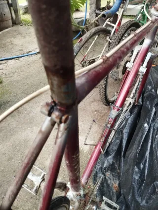 Bicicleta de carreras vintage Macario