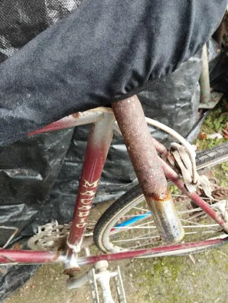 Bicicleta de carreras vintage Macario