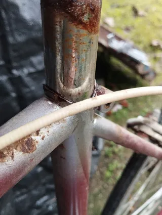 Bicicleta de carreras vintage Macario