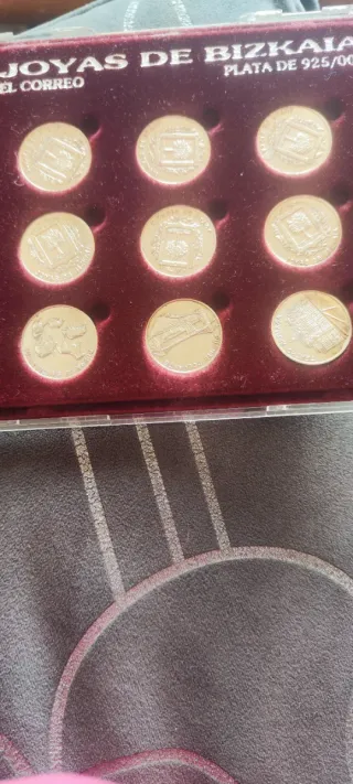 Colección medallas plata de ley 925 joyas bizcaia