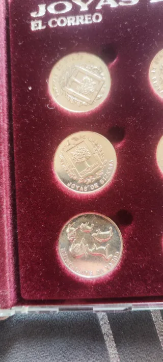 Colección medallas plata de ley 925 joyas bizcaia