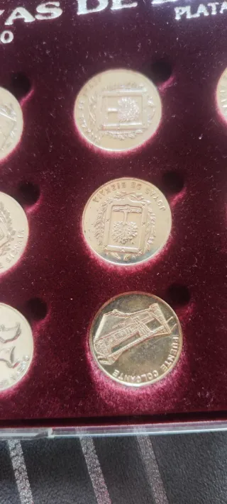 Colección medallas plata de ley 925 joyas bizcaia
