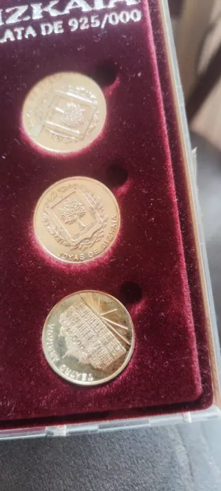 Colección medallas plata de ley 925 joyas bizcaia