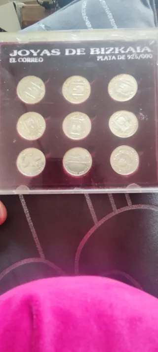 Colección medallas plata de ley 925 joyas bizcaia