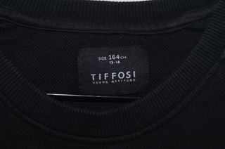 Camisola Preta Lisa 13-14 anos - Tiffosi