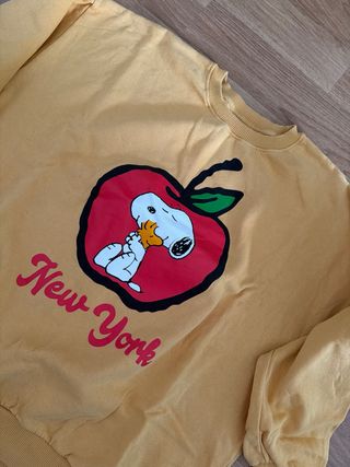 Sudadera Snoopy New York