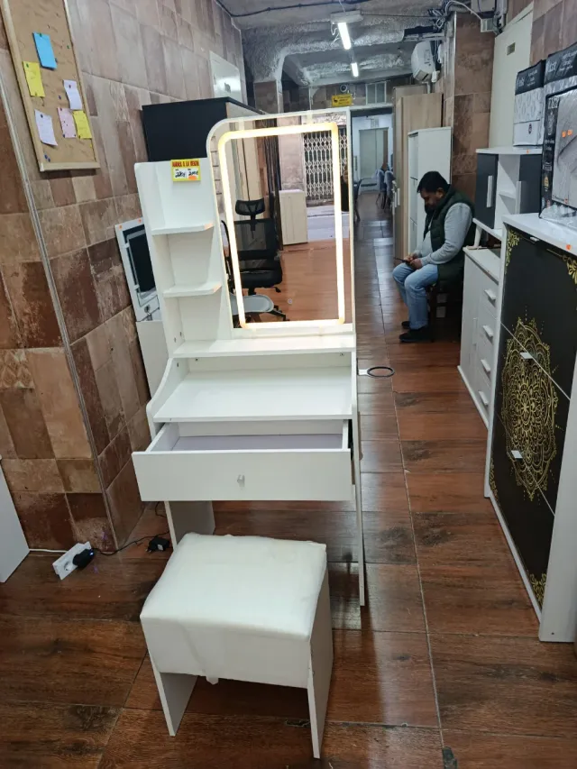 Tocador con luces LED