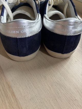 Golden Goose Superstar Blu/Bianco