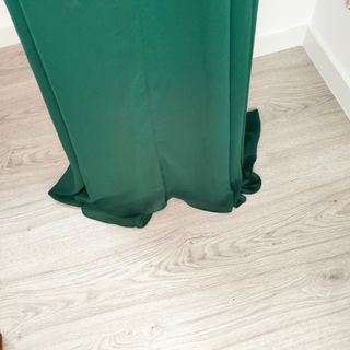 Vestido Largo Fiesta Verde Esmeralda Talla M Nuevo