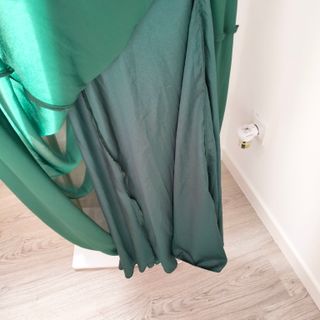 Vestido Largo Fiesta Verde Esmeralda Talla M Nuevo