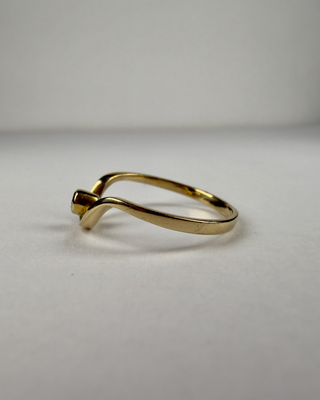 Anillo oro 18k con diamante 0.03ct