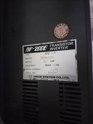 Inversor Sumitomo AF-200E 3.7Kw