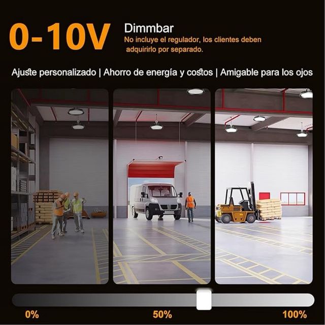 Foco LED Industrial Colgante 150W 25500LM NUEVA