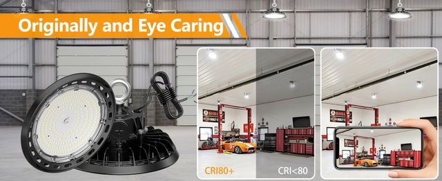 Foco LED Industrial Colgante 150W 25500LM NUEVA