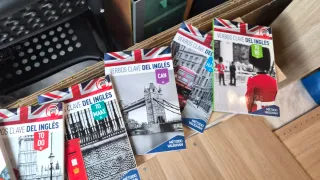 Colección libros ingles vaughan verbos