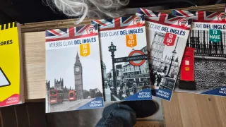 Colección libros ingles vaughan verbos