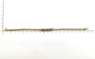 Pulsera de Oro Bicolor 18 Kt. 14.4 gr.segunda mano