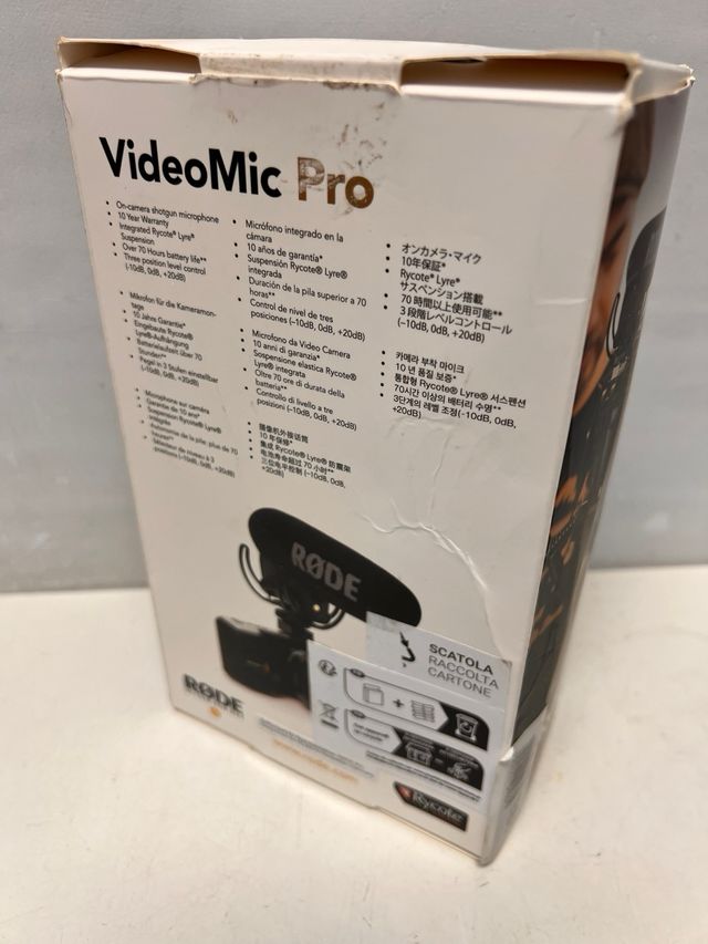 Rode VideoMic Pro Micrófono