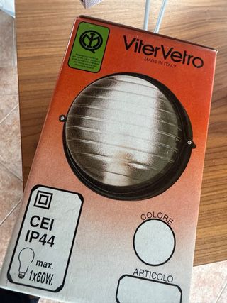 Lámpara Exterior Diseño Italiano