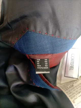 Americana azul chico