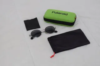 Gafas de sol Polaroid negras + funda original