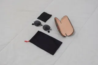 Gafas de sol Polaroid negras + funda original