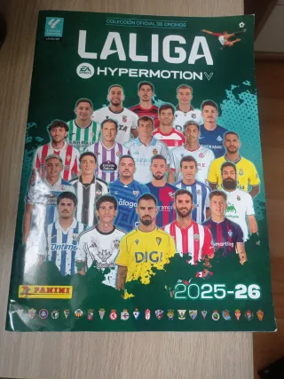Cromos faltantes liga hypermotion 25/26