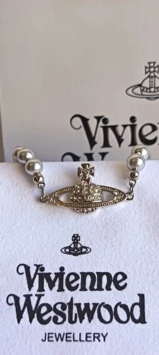 Pulsera Vivienne Westwood Orb Perlas