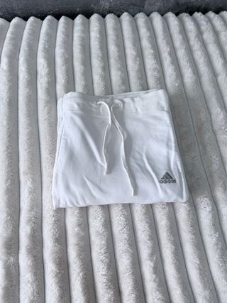 Pantalón deportivo Adidas Vintage Blanco - Talla M
