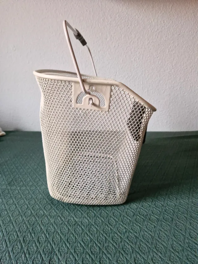 Cesta metálica para bicicleta