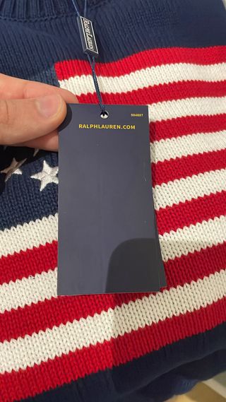 Polo Ralph Lauren Jersey USA Nuevo Talla M