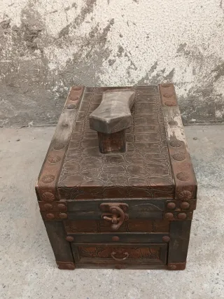 Caja LimpiaBotas Vintage