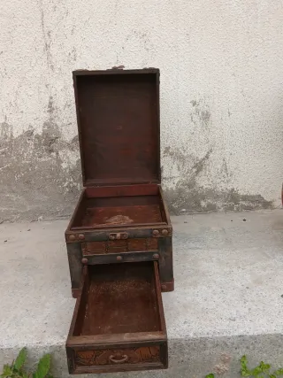 Caja LimpiaBotas Vintage