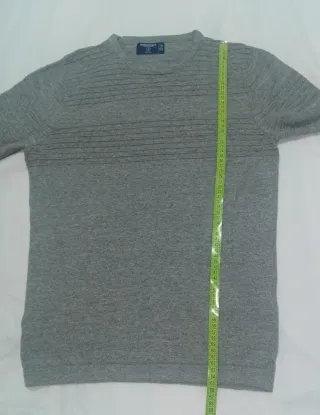 Jersey hombre talla S Springfield gris