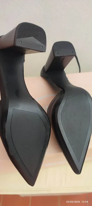 Zapatos de tacón ancho Talla 38