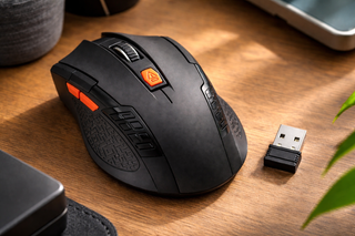 Ratón Inalámbrico Pro Negro