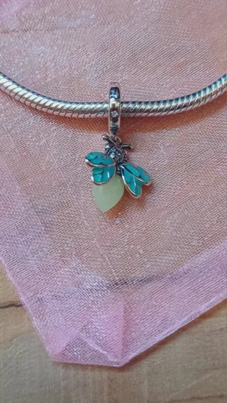 Charm Colgante | Luciérnaga alas azuladas