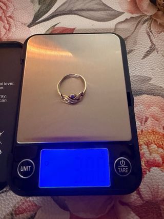 Anillo Puzzle Oro 9K Vintage Talla 16mm