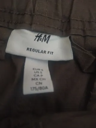 Pantalón cargo H&M chico Talla S