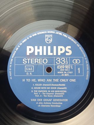 Vinile Van der Graaf Generator 1971