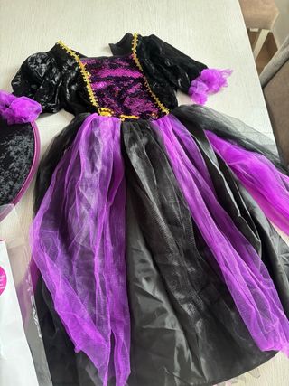 Disfraz Bruja Mágica Infantil Talla L