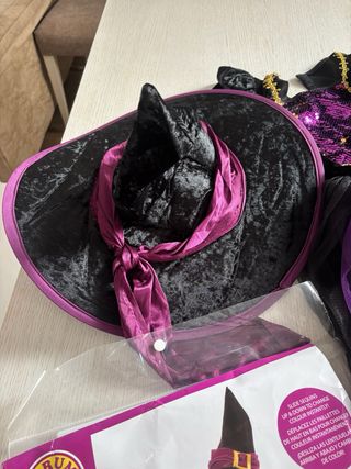 Disfraz Bruja Mágica Infantil Talla L