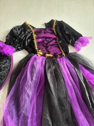 Disfraz Bruja Mágica Infantil Talla L